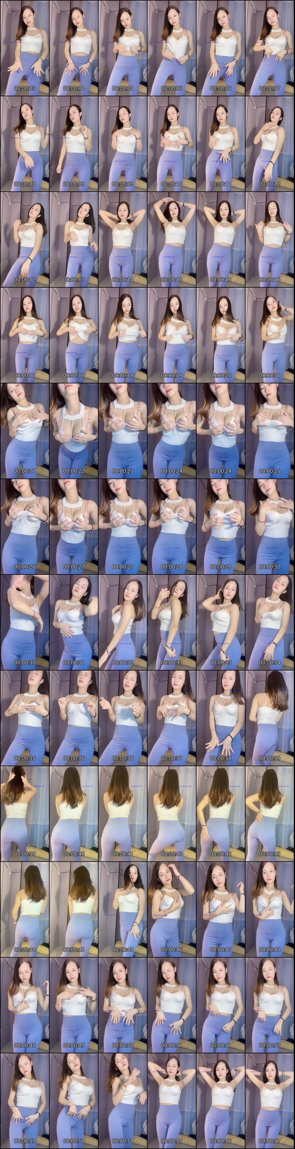 动感热舞诱惑_瑜伽裤与牛仔裤时尚舞蹈合集