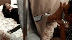 猥琐哥AFire丝足舔脚与足交足模精彩合集_12