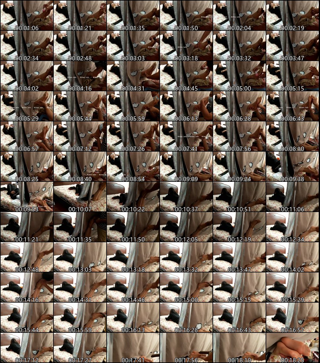 猥琐哥AFire丝足舔脚与足交足模精彩合集_12