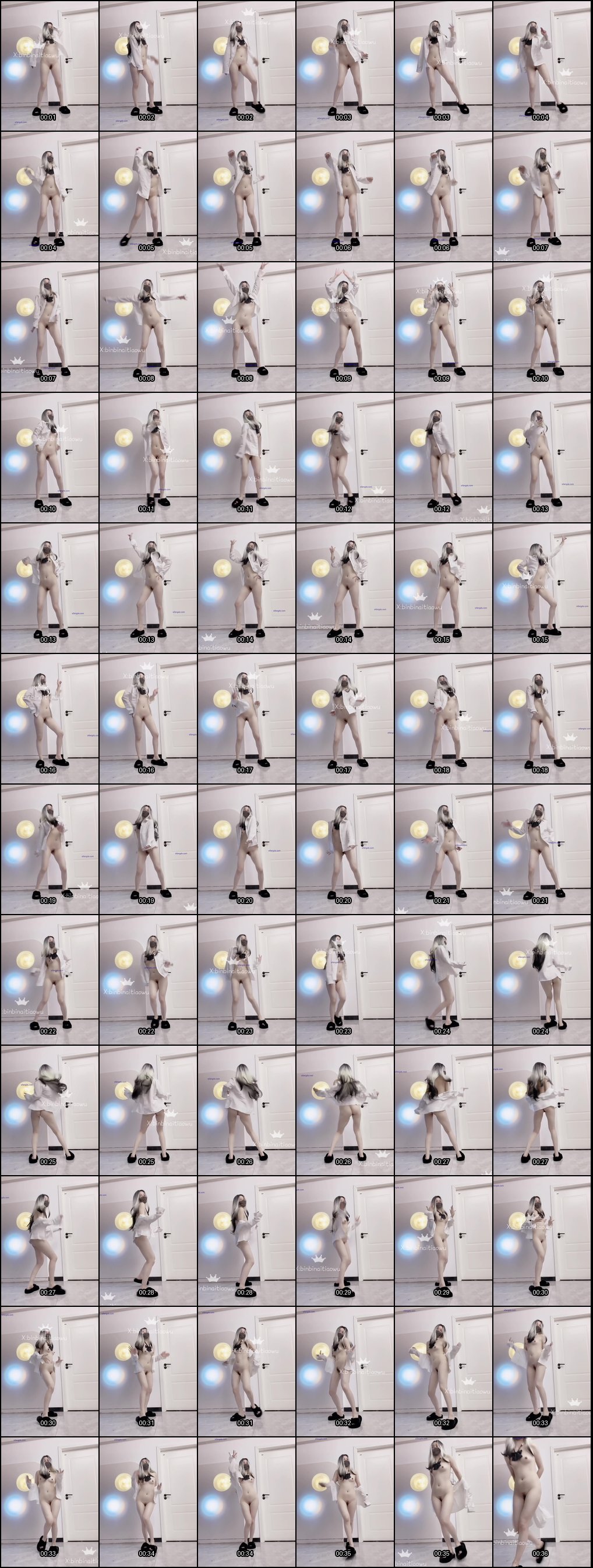 冰冰热辣裸舞表演，VIP短视频群独家福利_1