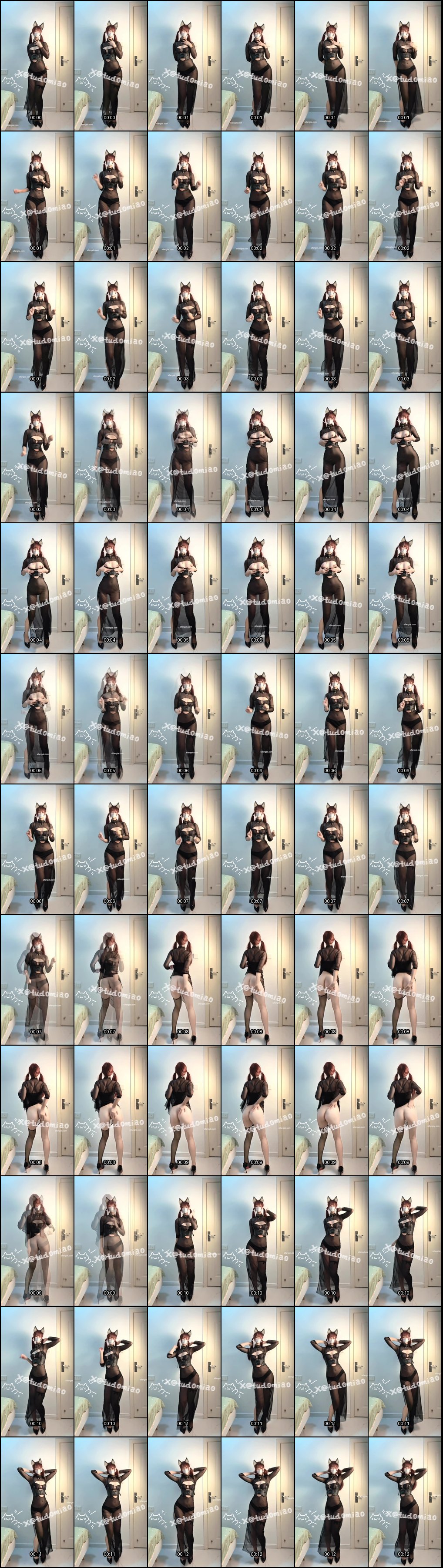 土豆喵又纯又骚！推特顶级福利姬抖音风裸舞专业表演