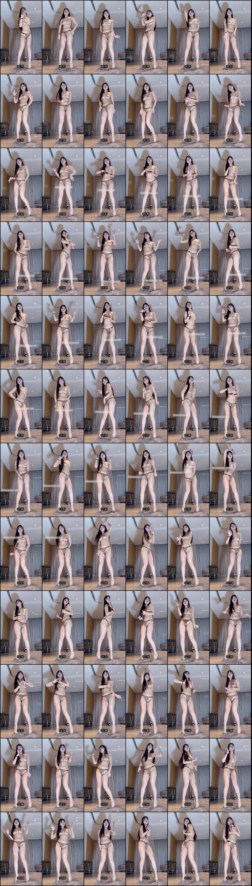 高颜值舞娘小桃裸体慢摇诱舞 双视角极骚表演