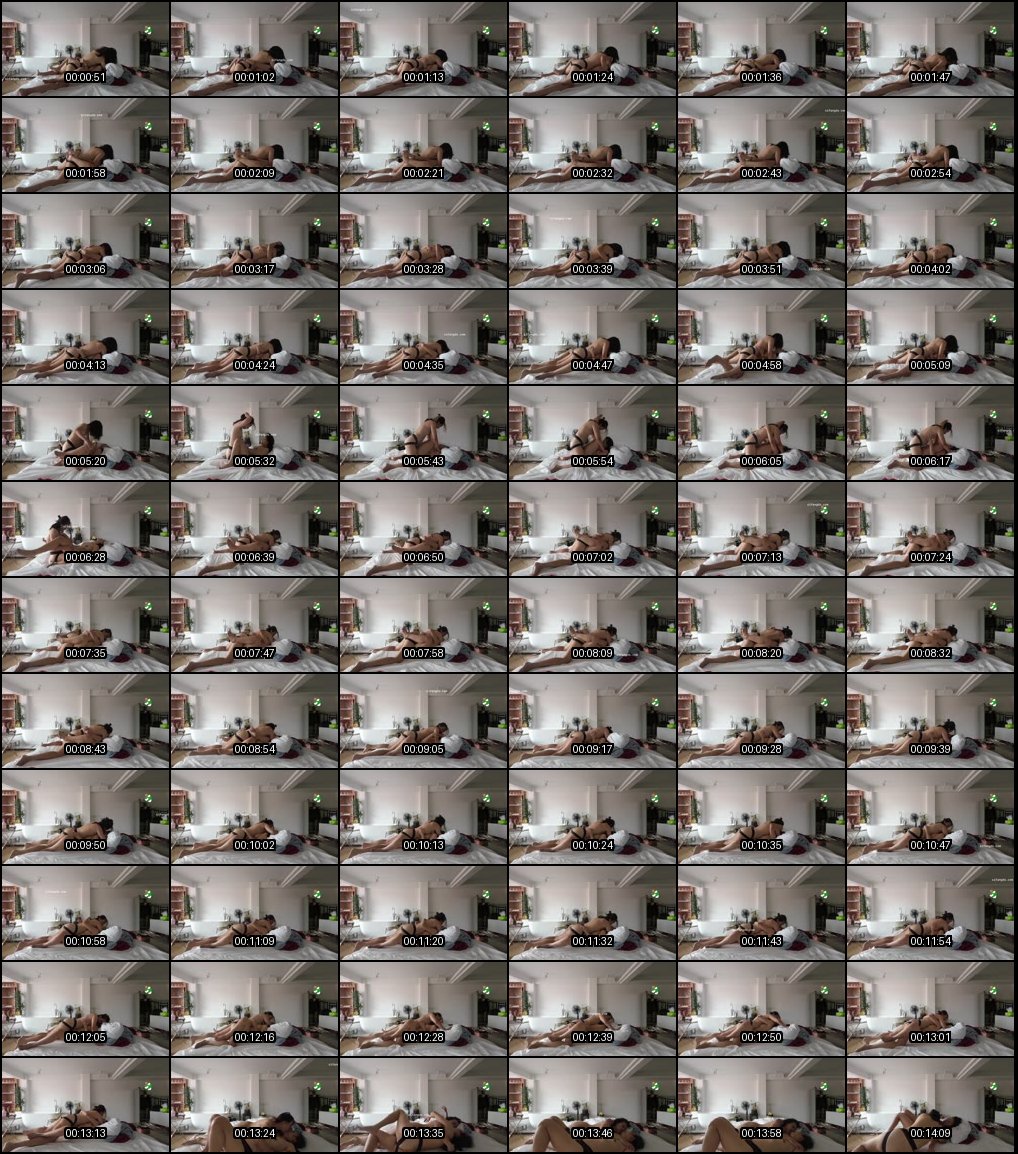 高颜值留学生女同情侣居家激情自拍_甜蜜缠绵床战让人血脉偾张欲罢不能