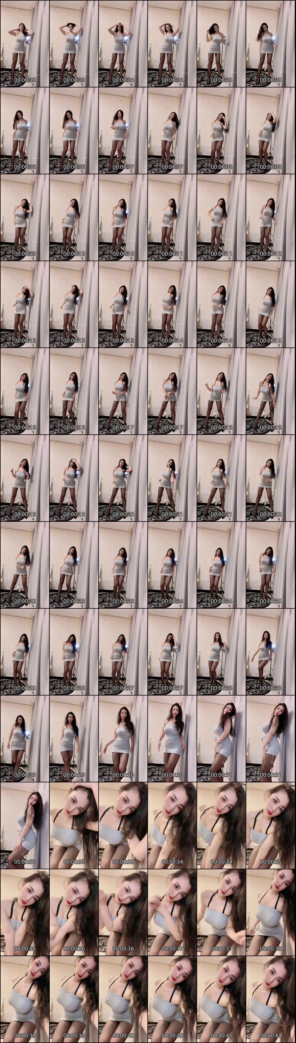 安妮朵朵瑜伽裤短裙性感舞蹈合集_丰乳肥臀魅力十足_1