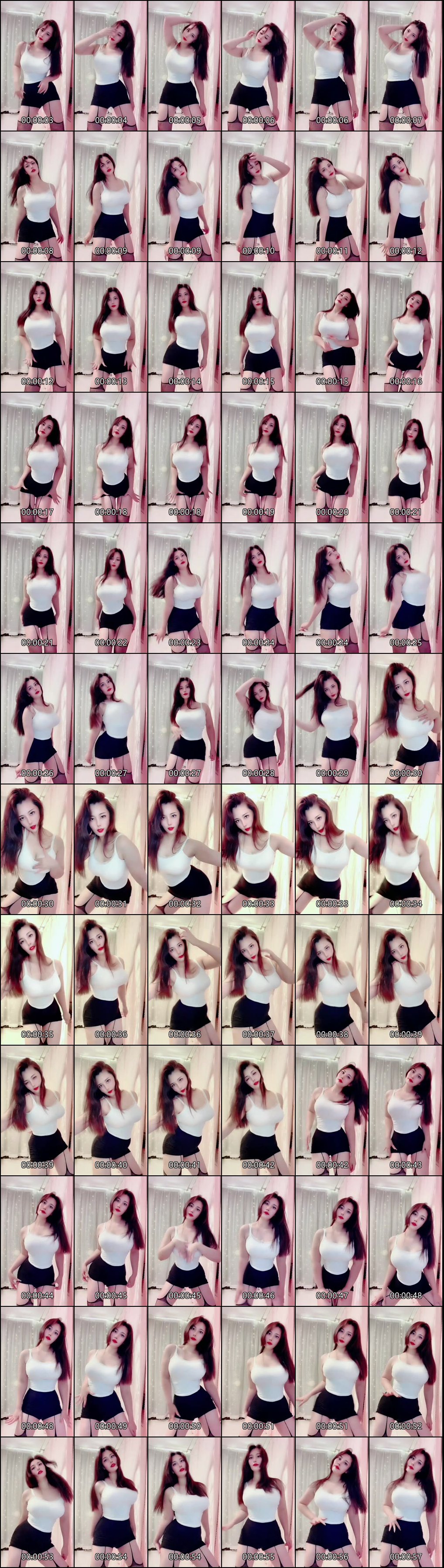 安妮朵朵瑜伽裤短裙热舞合集_丰乳肥臀魅力十足