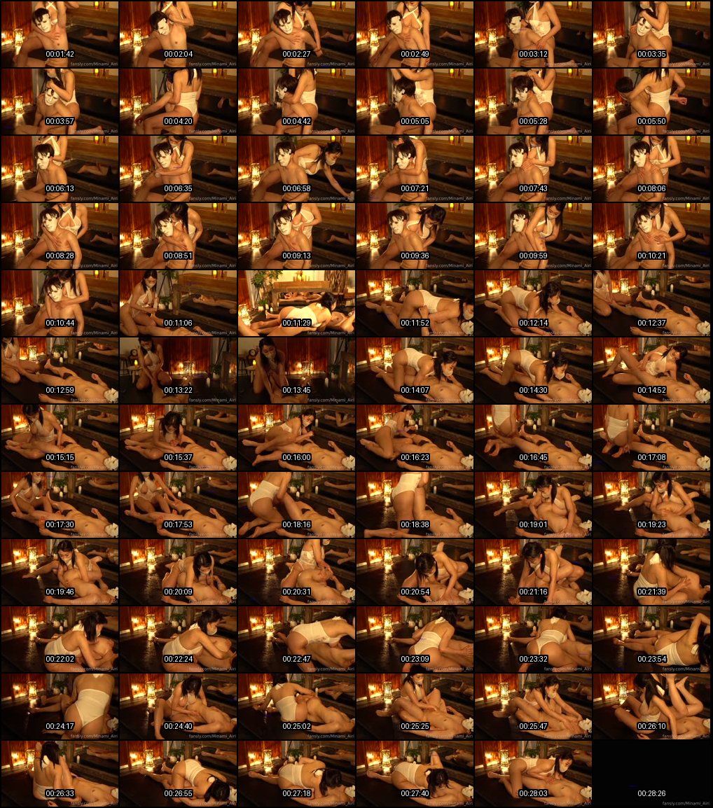 日本G杯巨乳按摩师Minami Aii精油乳推私密SPA_勾引VIP客人狂野啪啪激情