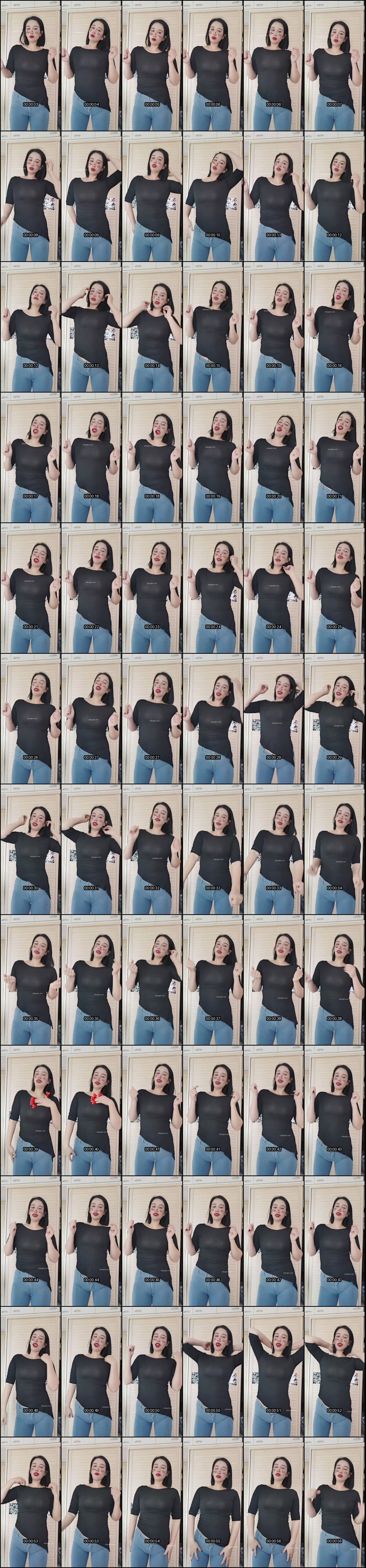 巨乳美女瑜伽裤紧裹丰满肥臀 牛仔裤骆驼趾扭腰诱惑 私人定制合集