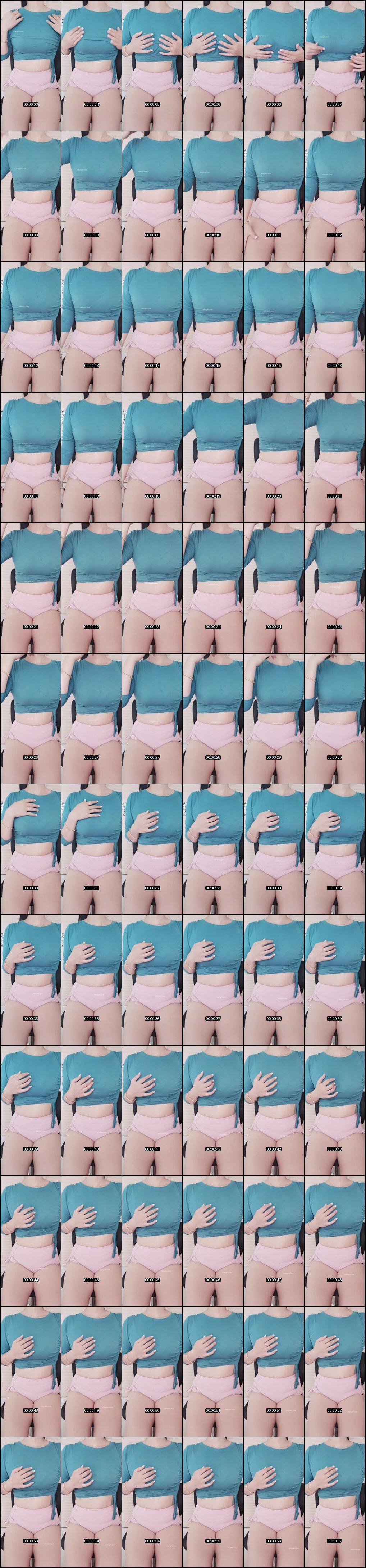 巨乳美女瑜伽裤紧裹丰臀_骆驼趾扭胯私享诱惑合集