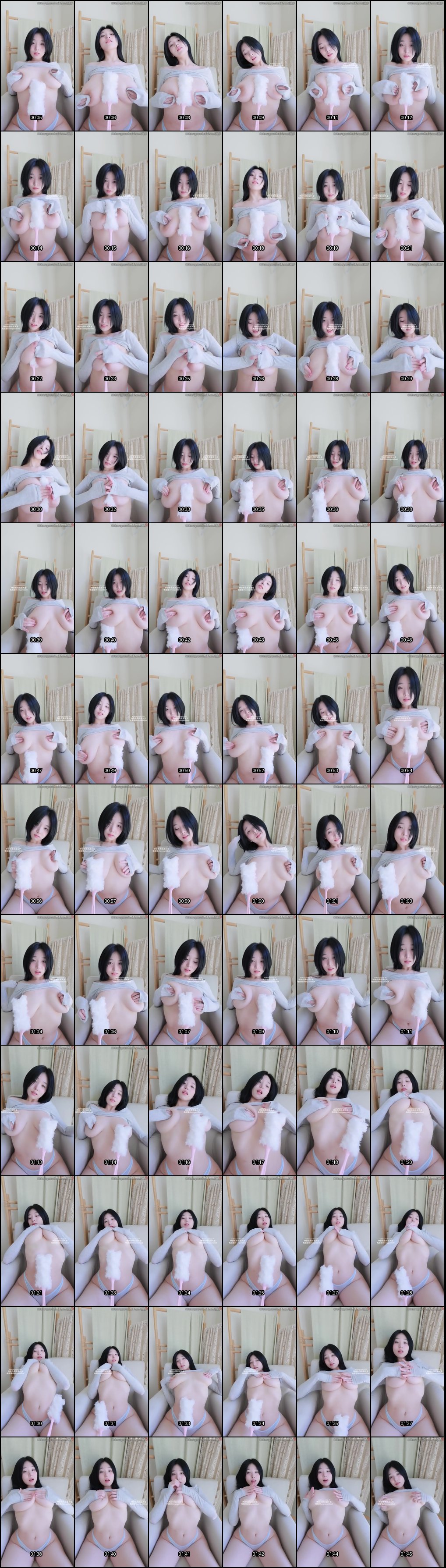 韩国G杯巨乳美女泳池湿身漏点！极限挑逗揉穴撩奶头完整版