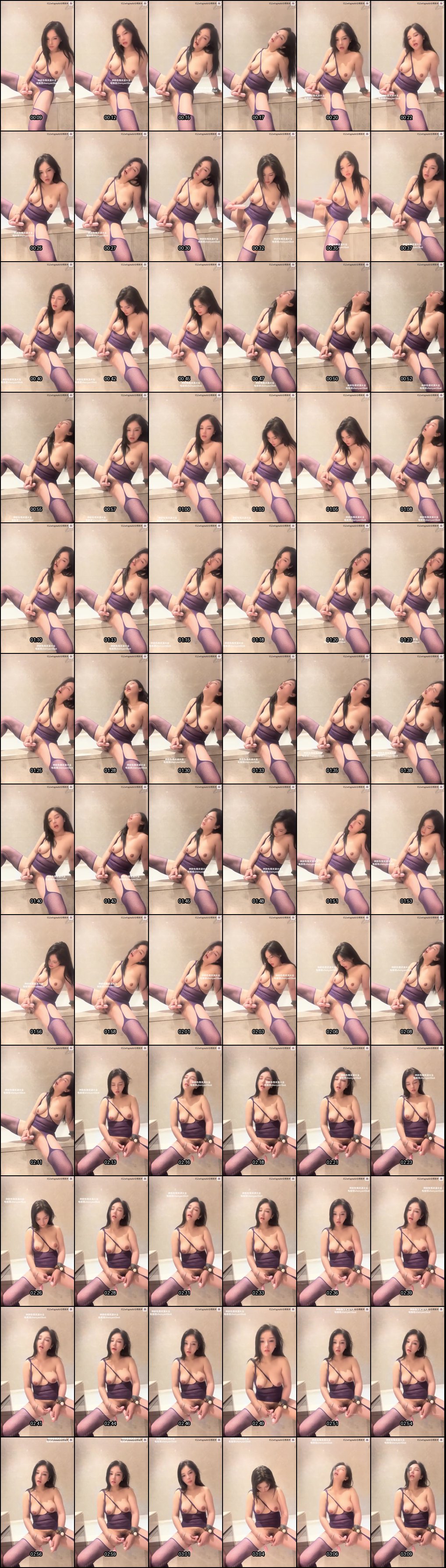 黑丝爆乳女神浴室自慰狂欢：揉捏肥美双峰直至高潮喷水