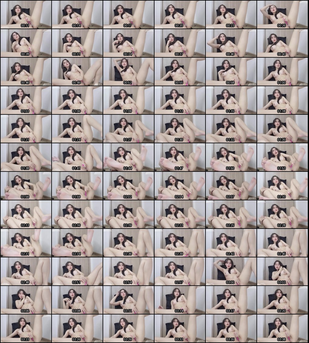 爆乳美女床上自抚狂欢 乳尖热浪湿意娇吟即将高潮