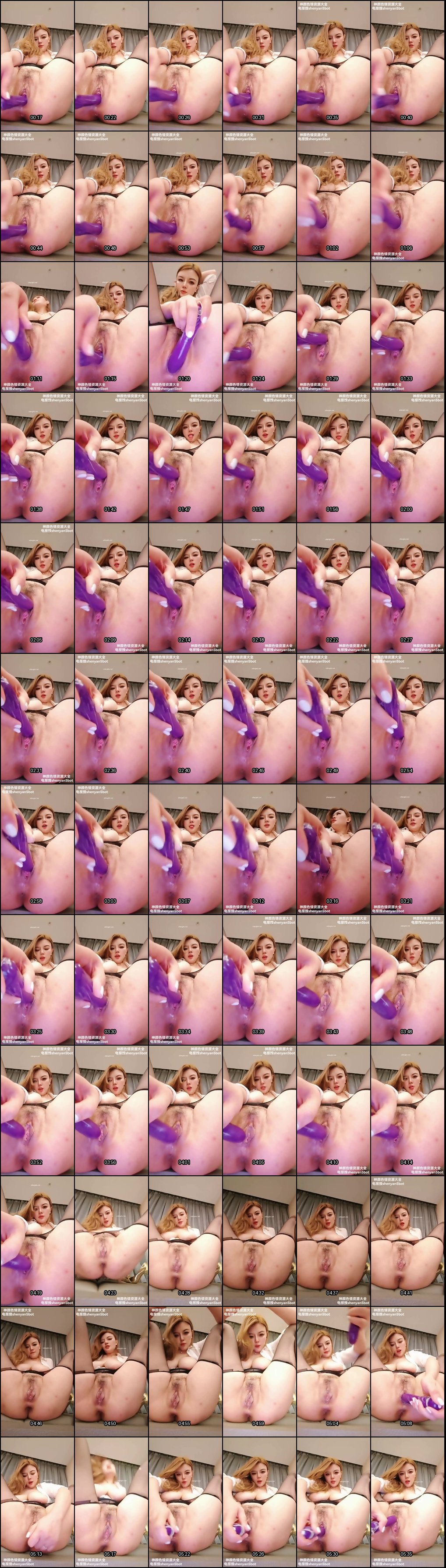 高颜值爆乳美女翘臀摇曳：假屌狂插嫩鲍浪叫不止！