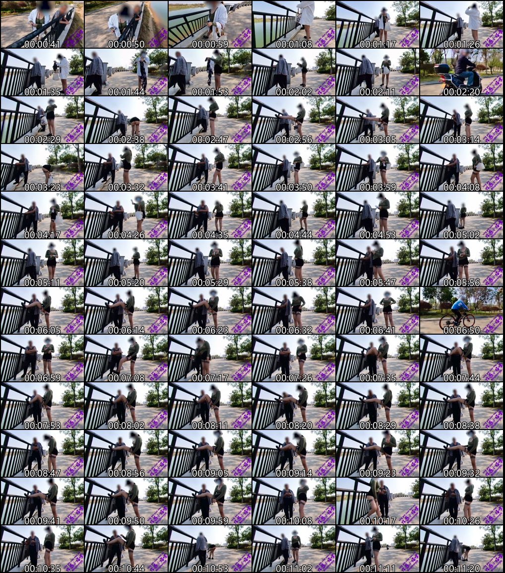 推特性感小猫咪户外激情双人诱惑合集_1