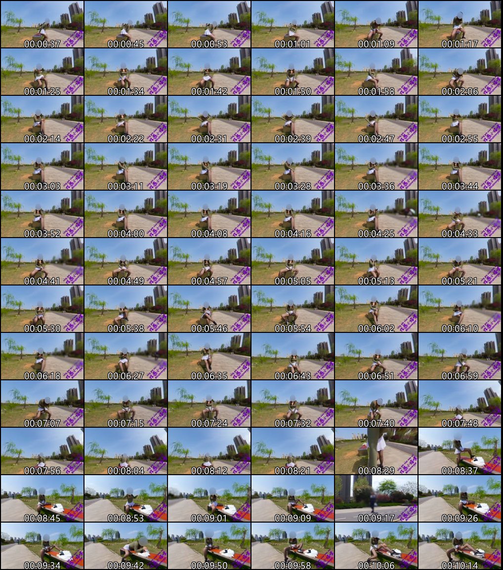 推特性感小猫咪户外激情双人秀合集