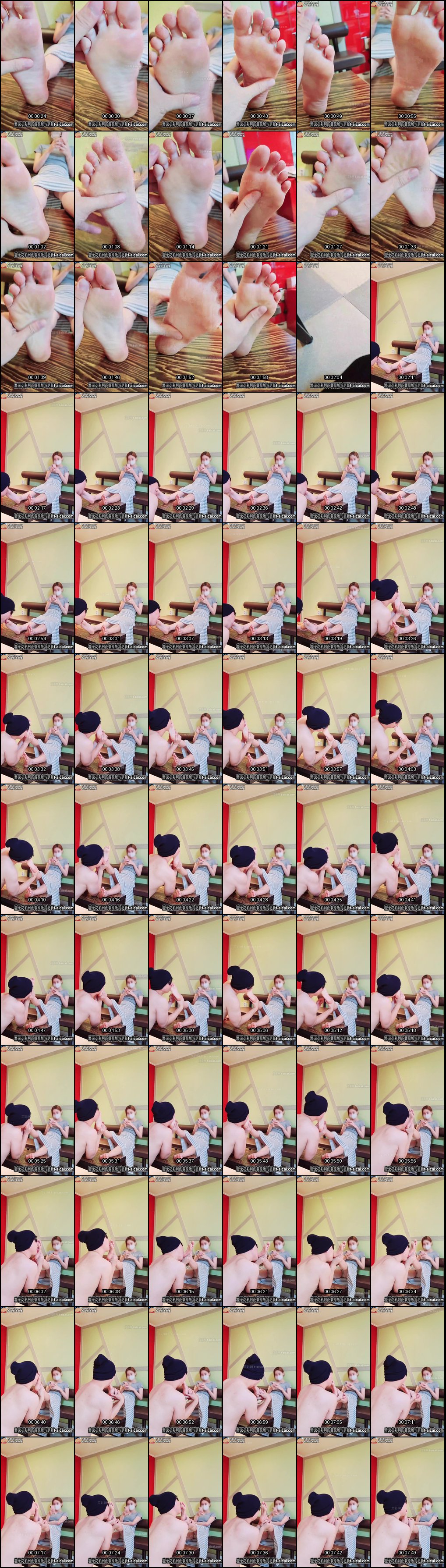 韩国大叔户外纯舔裸足素人脚开发诱惑合集