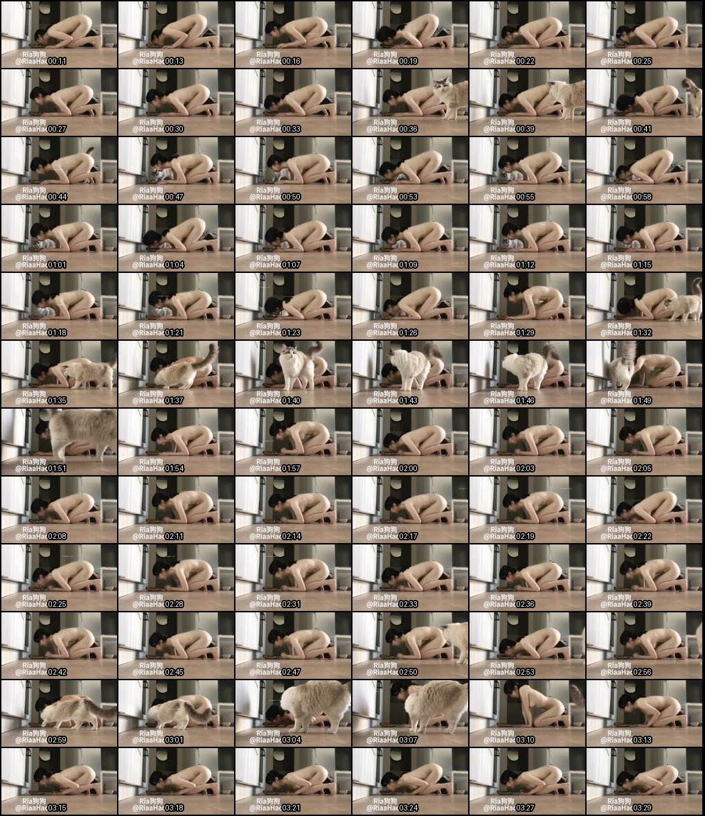 Ria狗狗福利姬户外露出自拍：舔马桶高跟鞋插逼狂野刺激