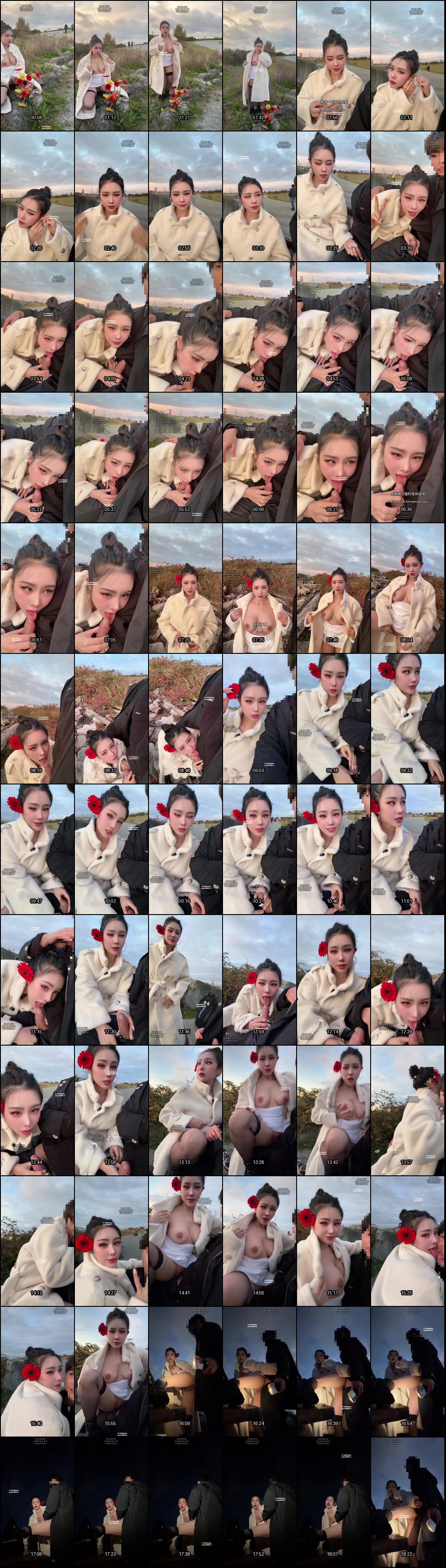 汐梦瑶露脸户外黑丝足交口交啪啪，福利姬最新全过程福利