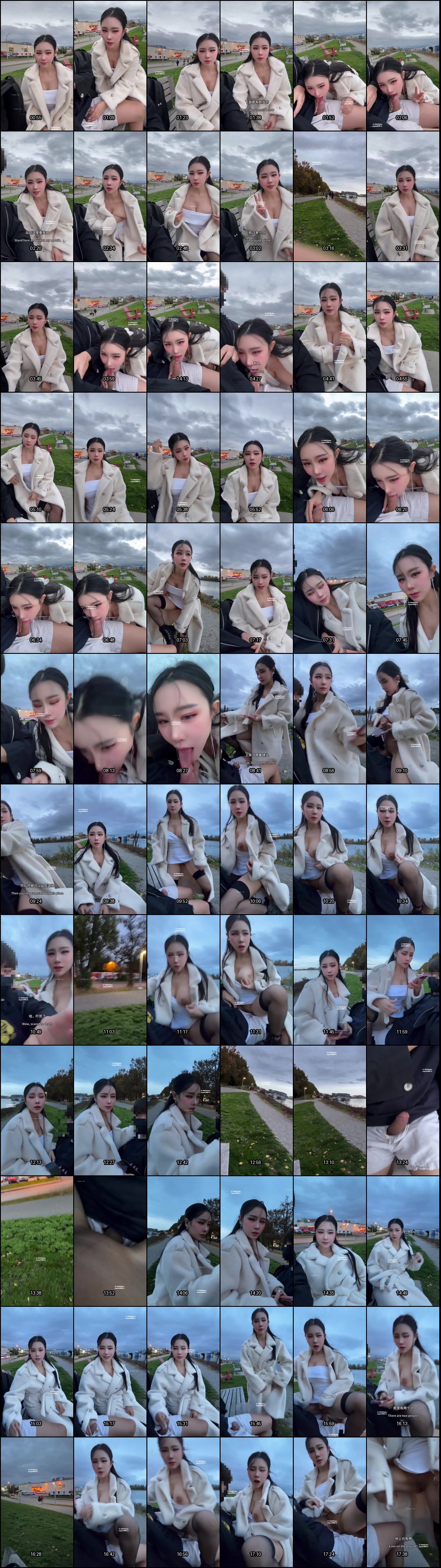 街头最大胆露出骑乘！黑丝人妻汐梦瑶绿帽调教内射，路人擦肩险被发现太刺激