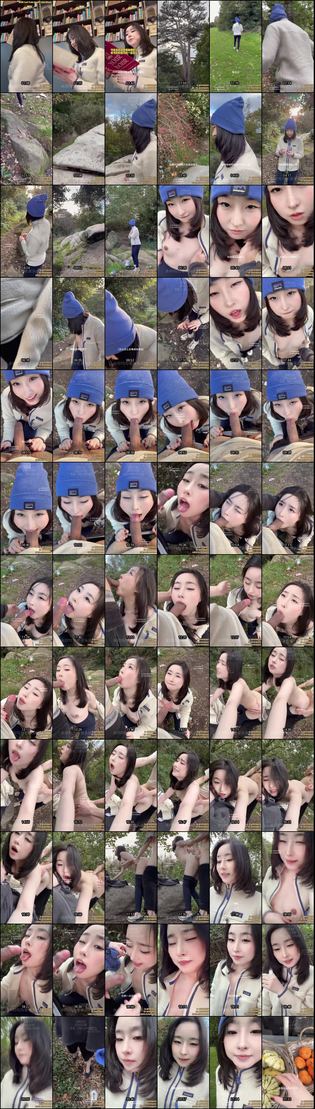 微胖阿黑颜女神山顶野战：舔棒后入疯狂啪啪颜射一脸