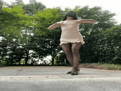 小林露出达人：露脸王道大胆户外挑战