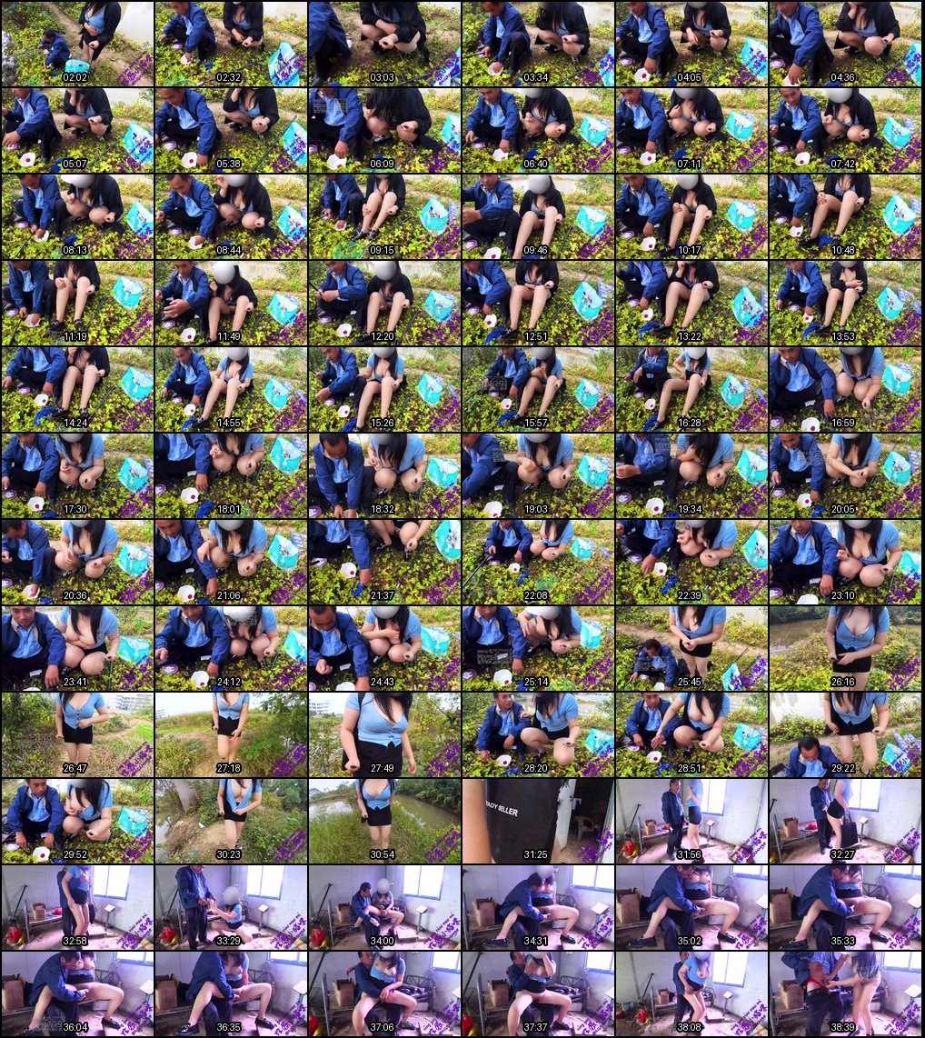 钓鱼佬的春天：大奶熟女户外不穿内裤漏黑穴 疯狂勾引大叔戴手套扣逼后入高挑骚臀