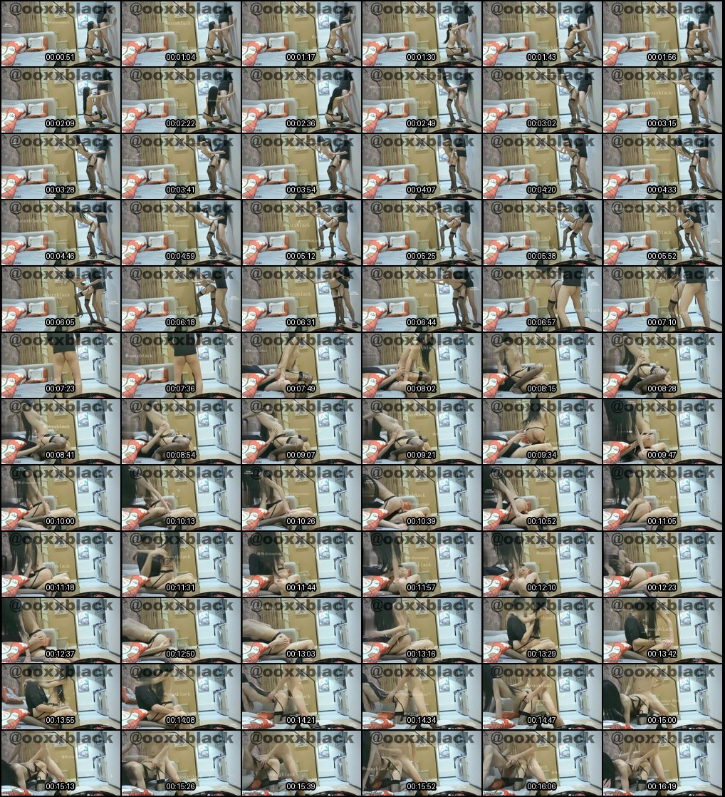 推特大神OOXXBLACK_大长腿外围反差女神两次狂欢_换情趣内衣身材火辣诱人