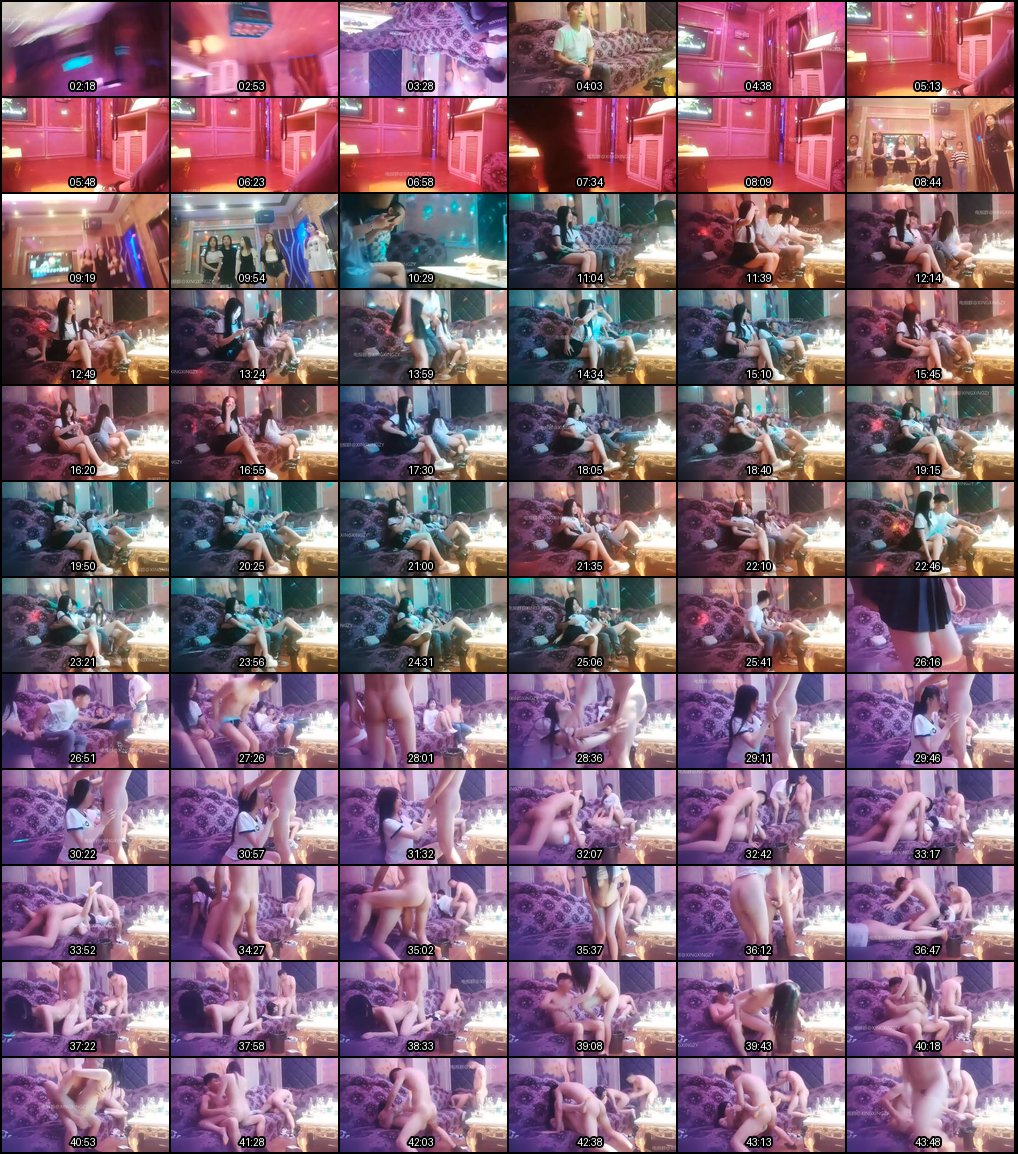 KTV歌厅探花主播淫乱狂欢：学生妹御姐白领齐聚