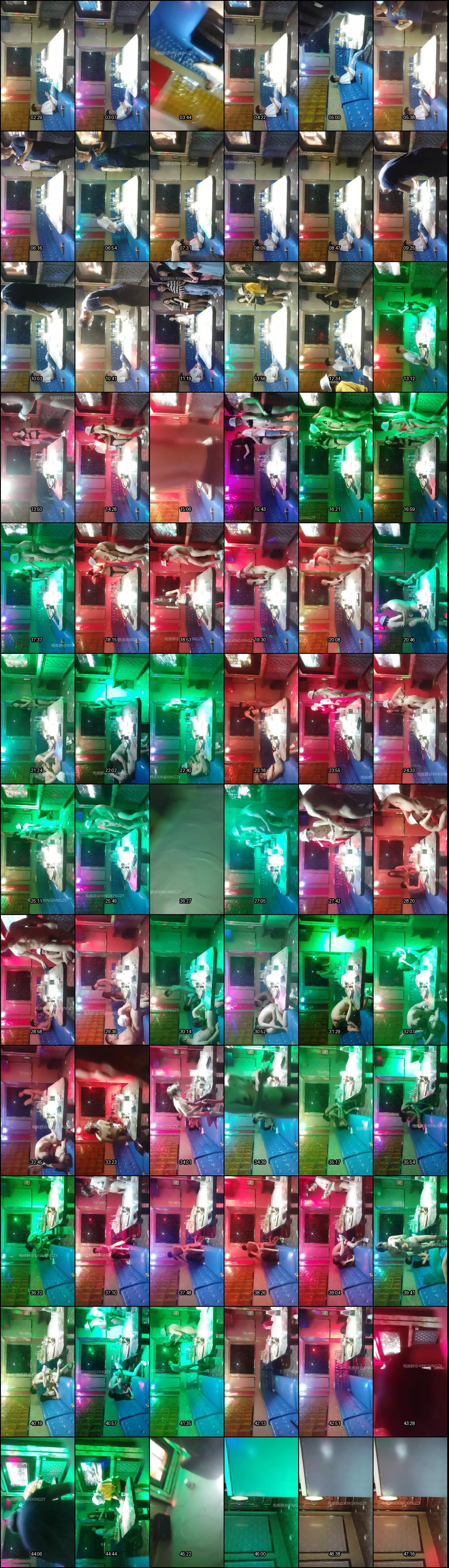 KTV歌厅探花主播淫乱狂欢：学生妹御姐白领齐聚商K