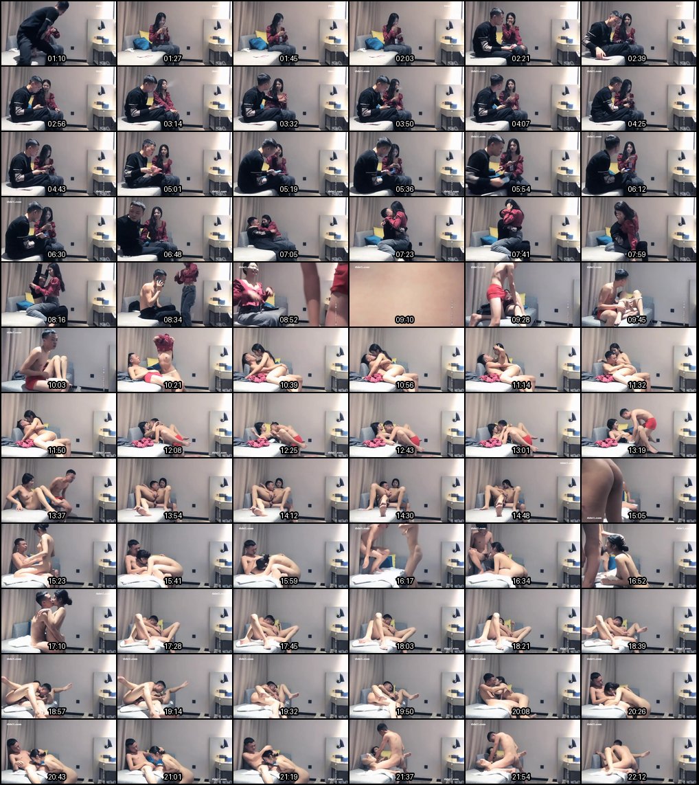 甜美红裙妹子探花黄先生激情上阵：近距离口交猛烈抽插