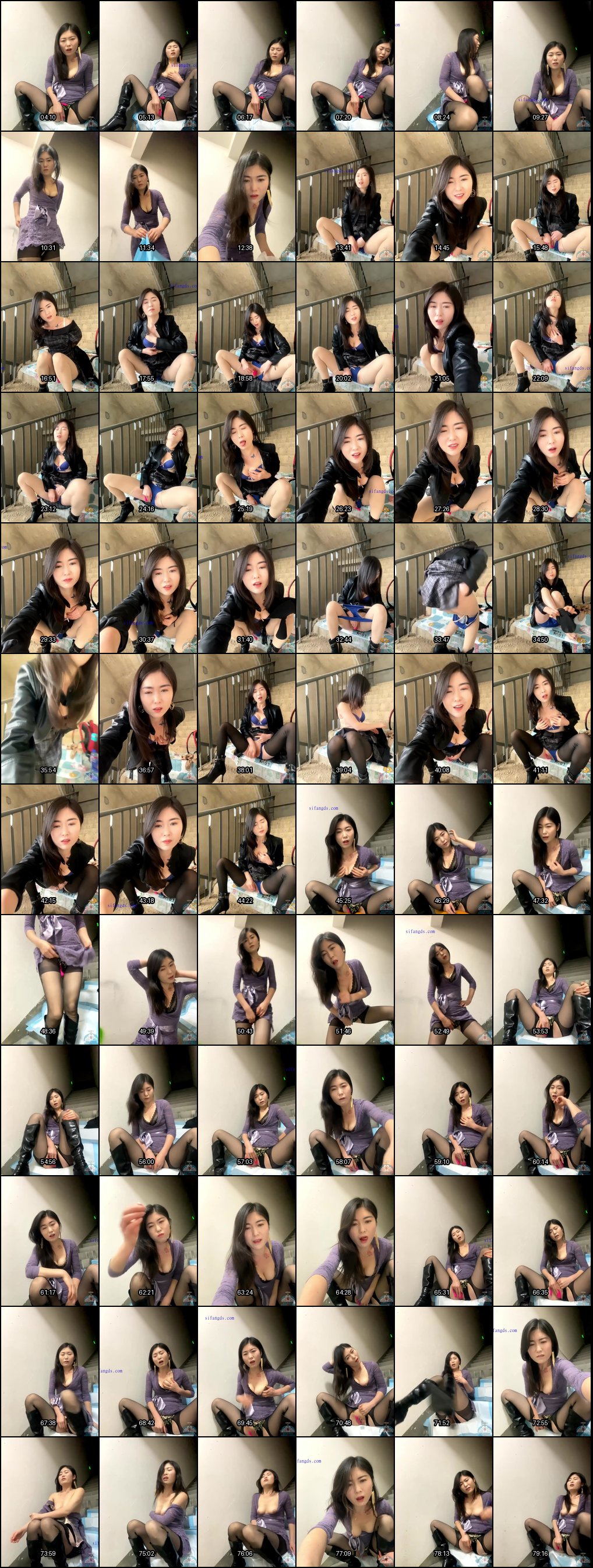 女人味十足！极品白虎熟女楼道自慰喷水，脸穴同框深情投入