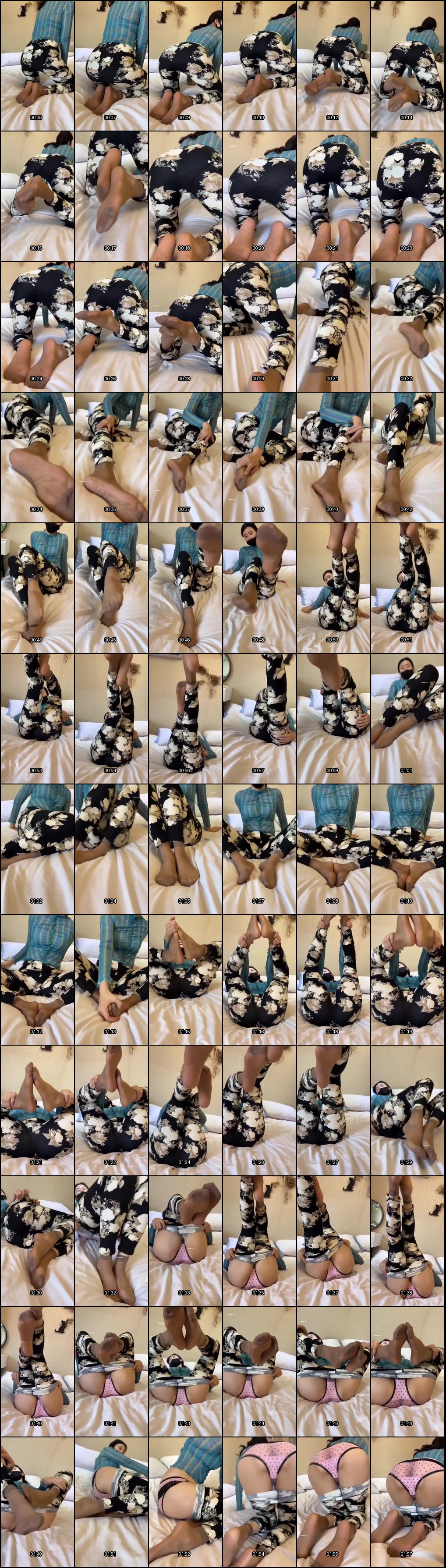 抖音晴姨大尺度丝袜诱惑定制：粉丝少质量顶，隔着黑丝闻骚味