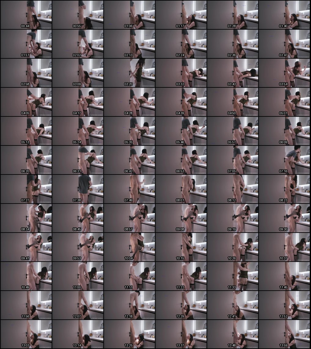 Veronica大长腿熟女诱惑眼神 欲求不满做爱表情 群主精选长视频尽享