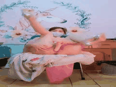 熟女渔网透视装自慰诱惑！淫语骚话连连，叫声直击高潮