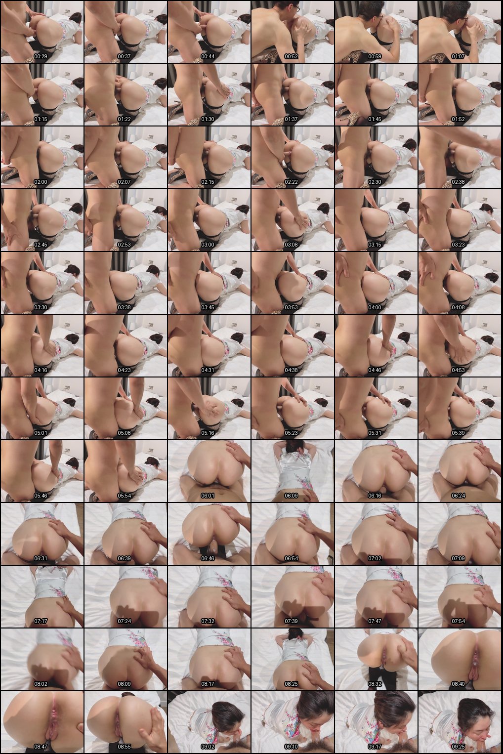 眼镜哥约女儿舞老师！旗袍豹纹高跟诱惑后入肥臀内射，舔棒高潮