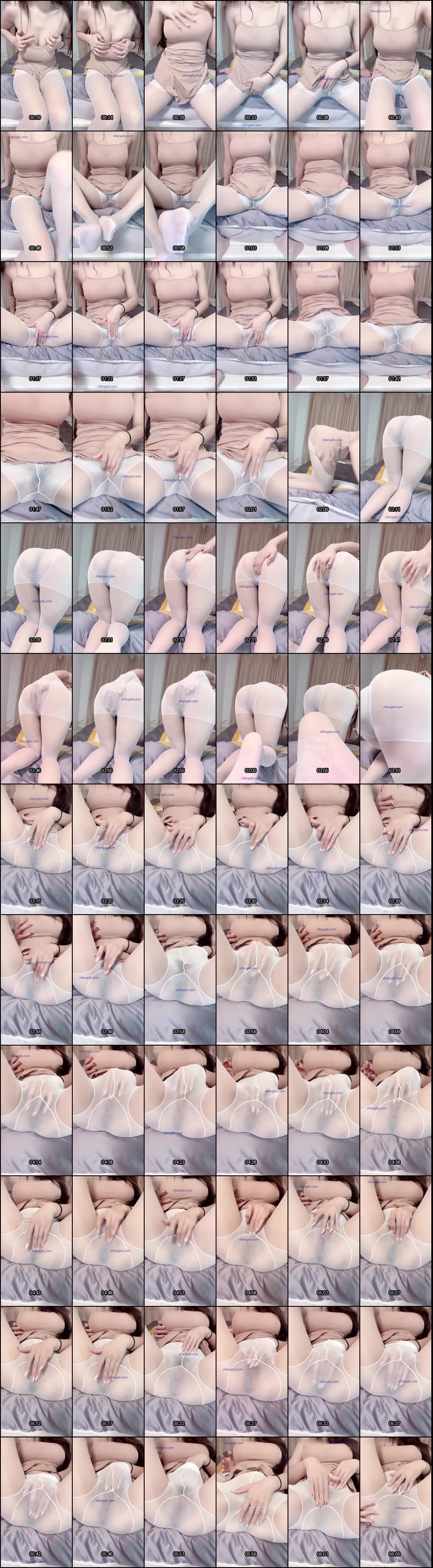 抖音十月极品轻熟女丝袜无内自摸诱惑，翘臀包臀裙后入爽翻天！