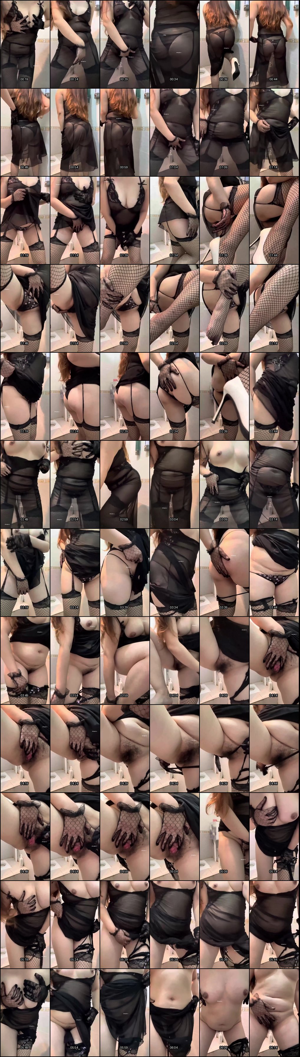 抖音坦克熟女曲小艺黑丝情趣内衣诱惑：巨乳肥臀身材上头，无套抽插极致享受