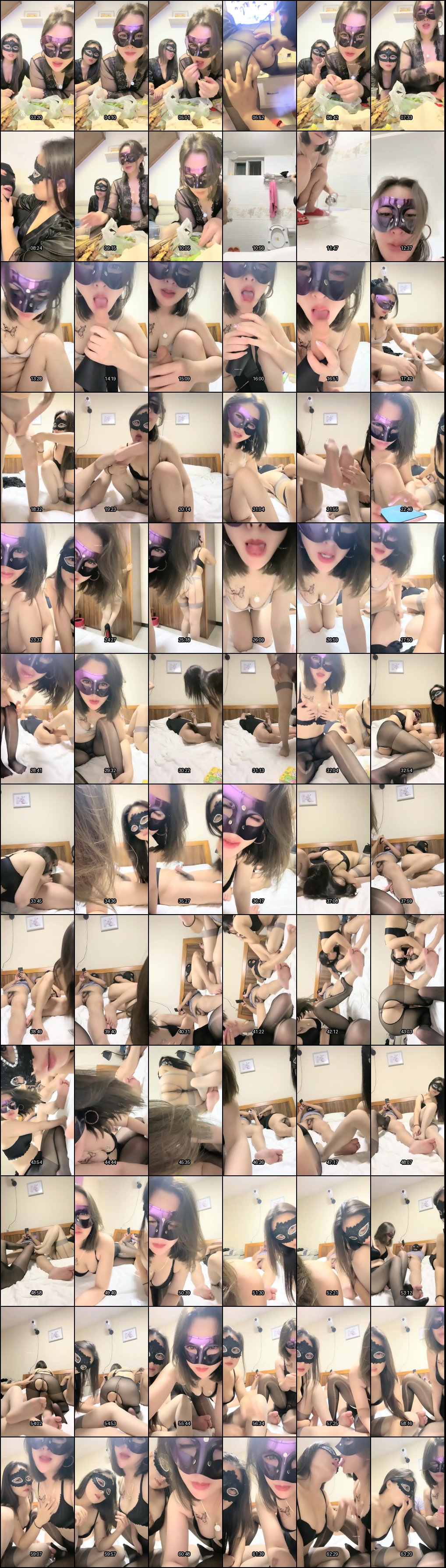 丝袜姐妹花双飞3P：舌吻互舔丝足磨豆腐，轮番爆操香艳大战