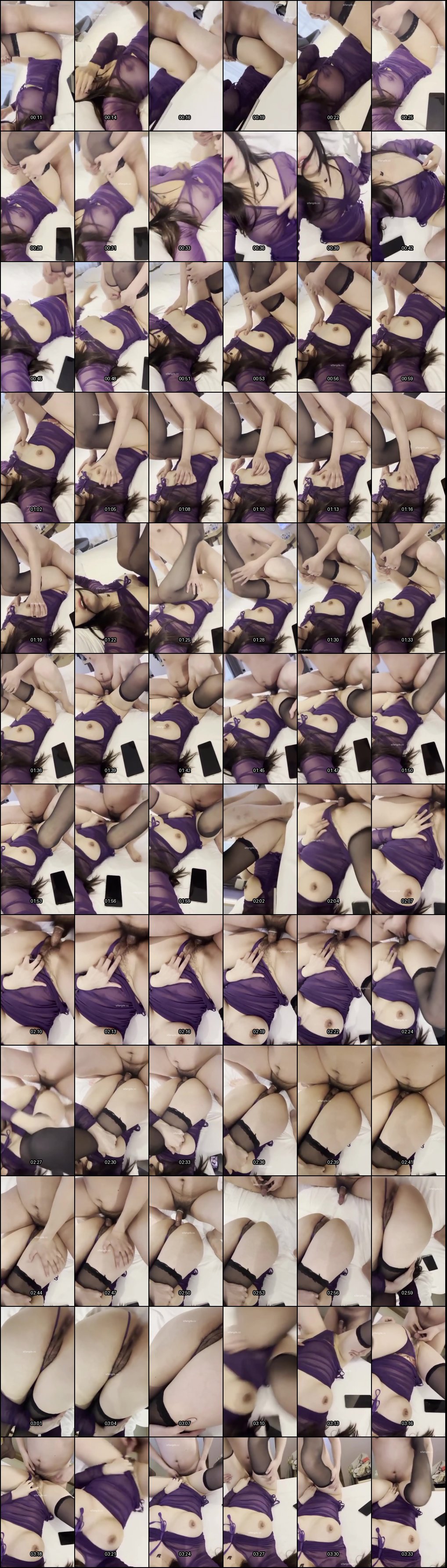 抖音晓柔紫色诱惑：极品农村少妇妈妈大尺度福利