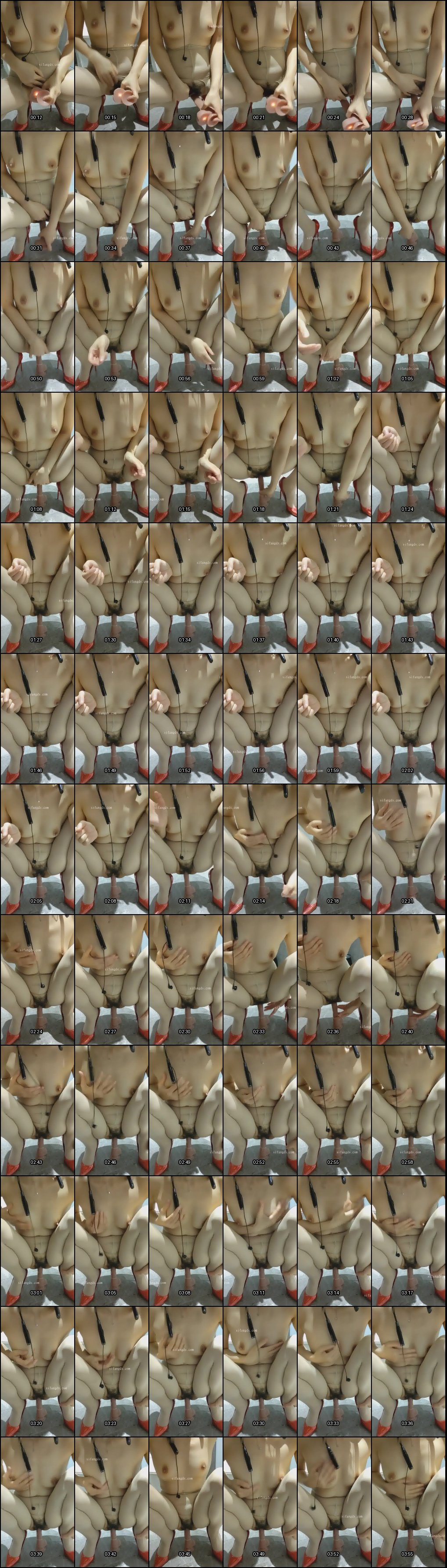 快手初心二姐熟女福利：性感丝足高跟诱惑+顶胯骚舞大尺度道具自慰私拍