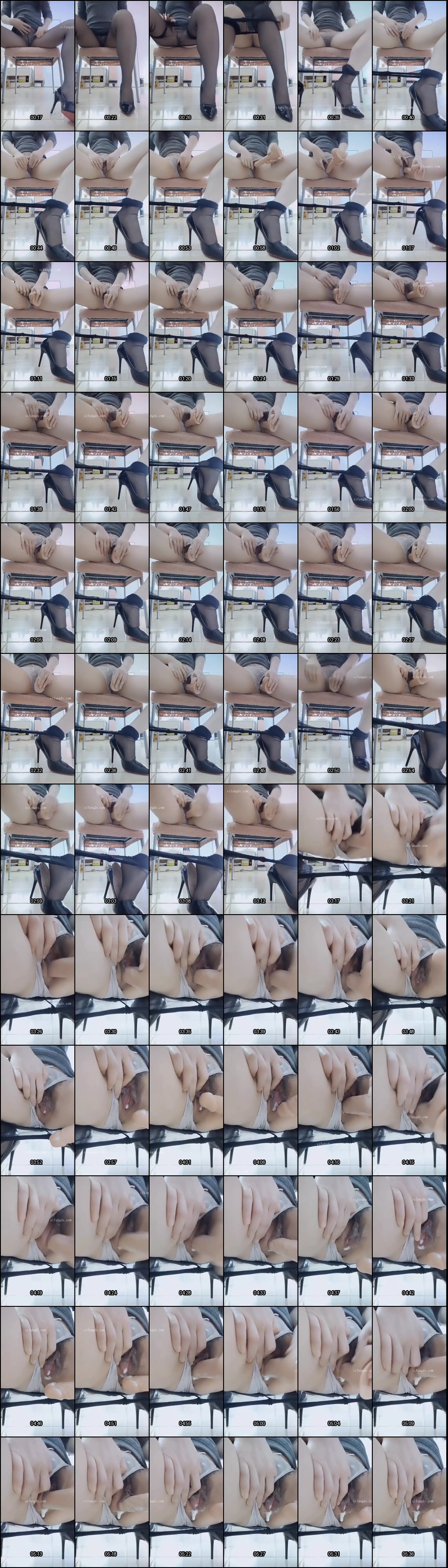 闷骚熟女丝袜高跟自慰诱惑：美足特写淫水泛滥