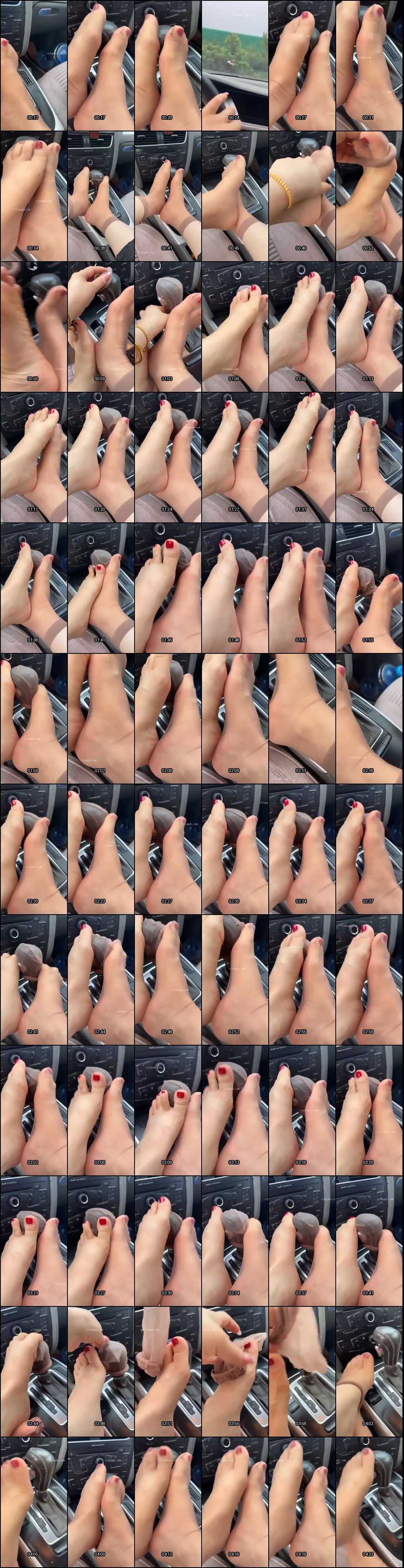 抖音付费女王小阿姨馨爷：短发熟女丝足高跟言语骚话调情诱惑