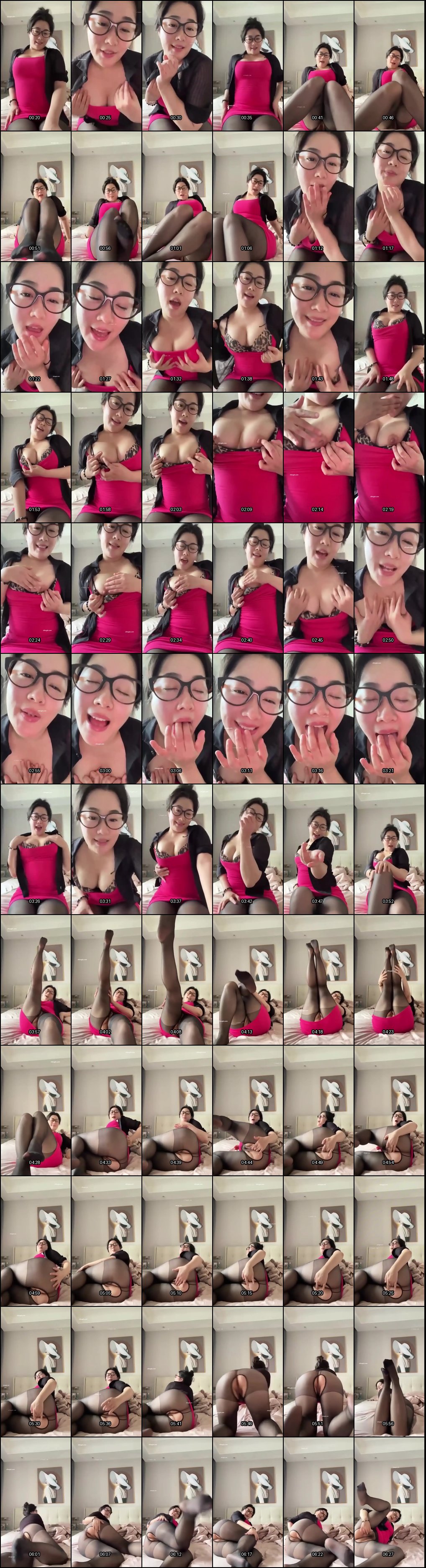 抖音长发熟女付费诱惑合集：搔首弄姿脱皮裤露鲍鱼，韵味十足的骚逼诱人