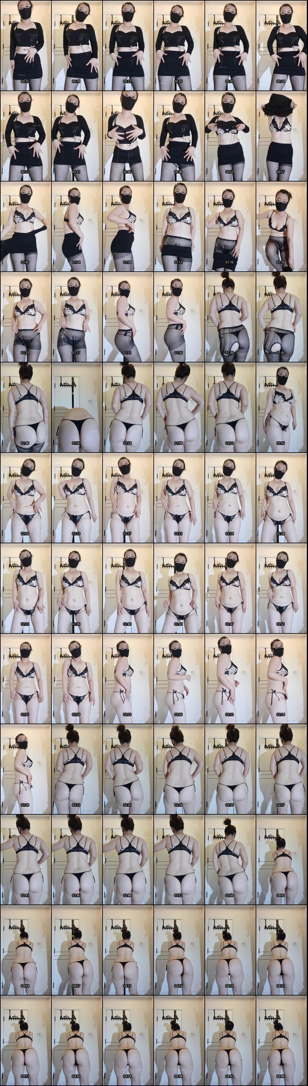 丰满熟女情趣丝袜诱惑舞 眼神撩人身材火辣让人欲罢不能