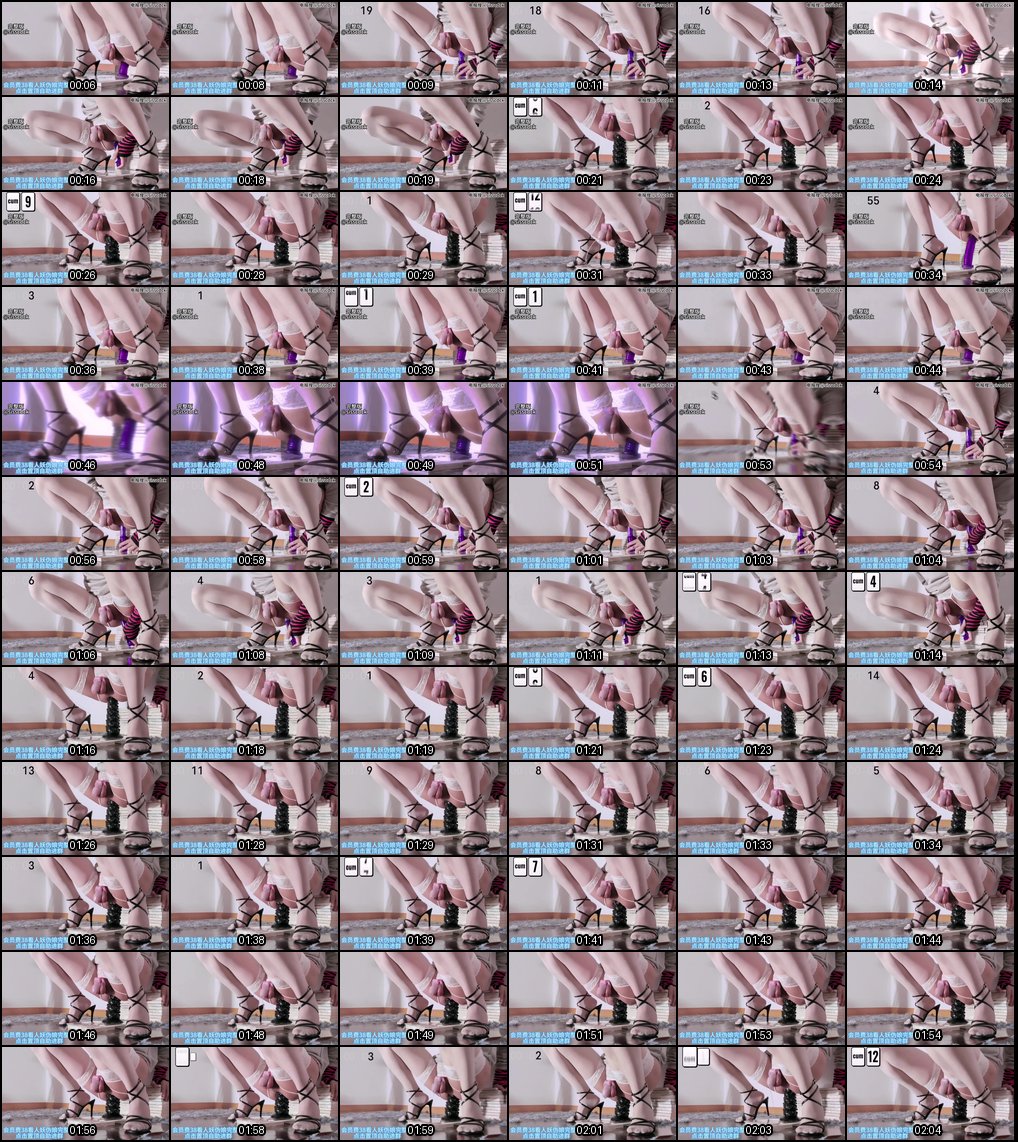 敏感伪娘阿福一插即喷！海量射精榨干魔王炮机狂欢