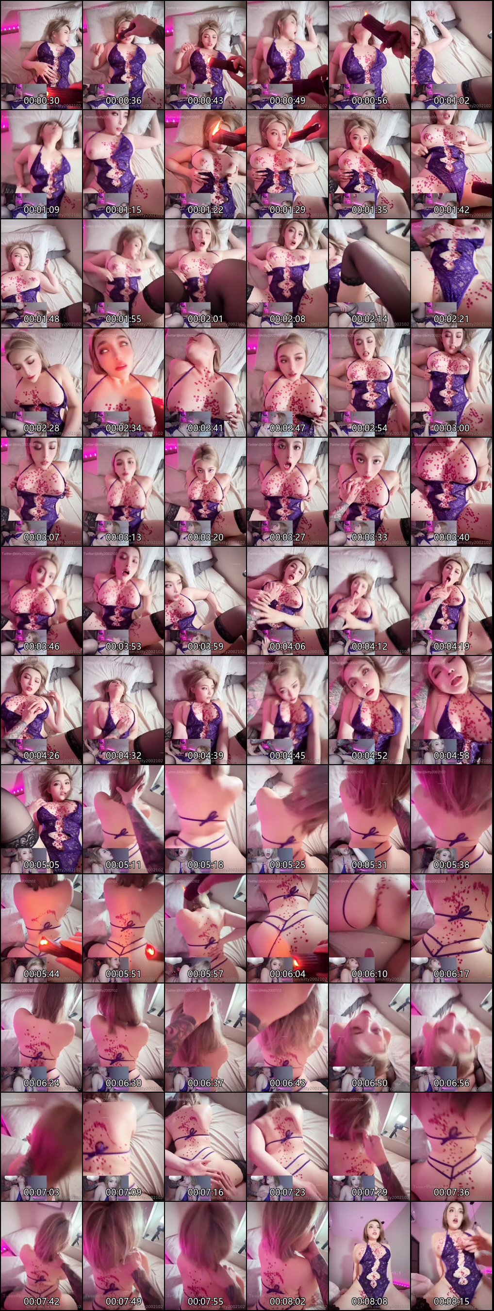 推特60万粉丝网红Kitty潮妹7月最新私密秀浪叫潮吹直击灵魂高潮