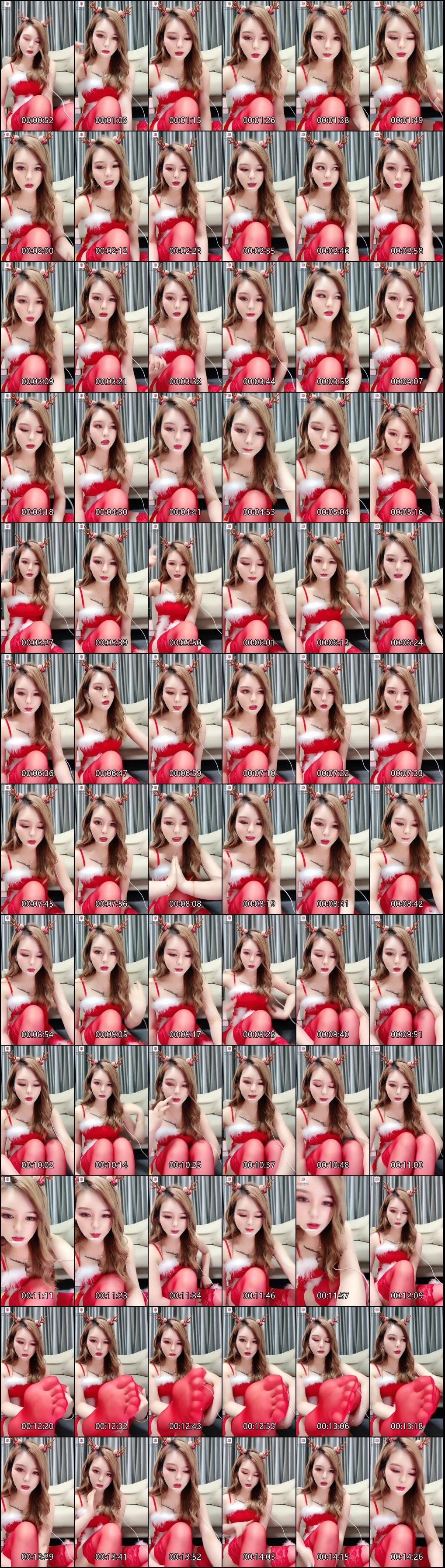 易直播宠儿主播红丝圣诞装_足控福利诱惑大放送