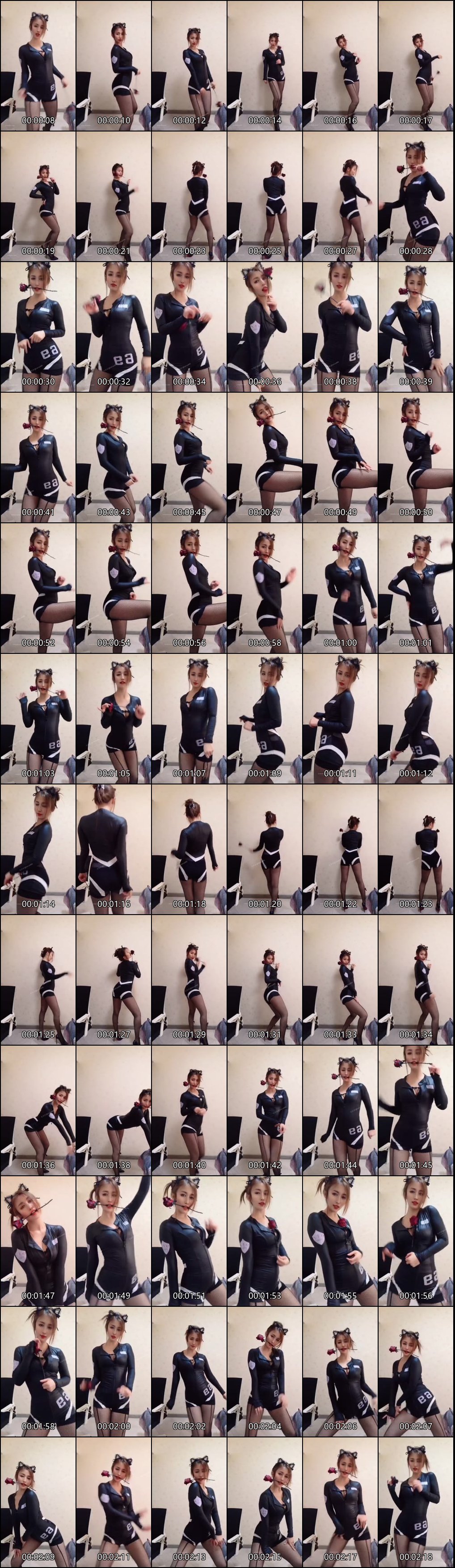 快手雪妹儿瑜伽裤短裙黑丝袜热舞_魅力摇臀扭胯秀_3