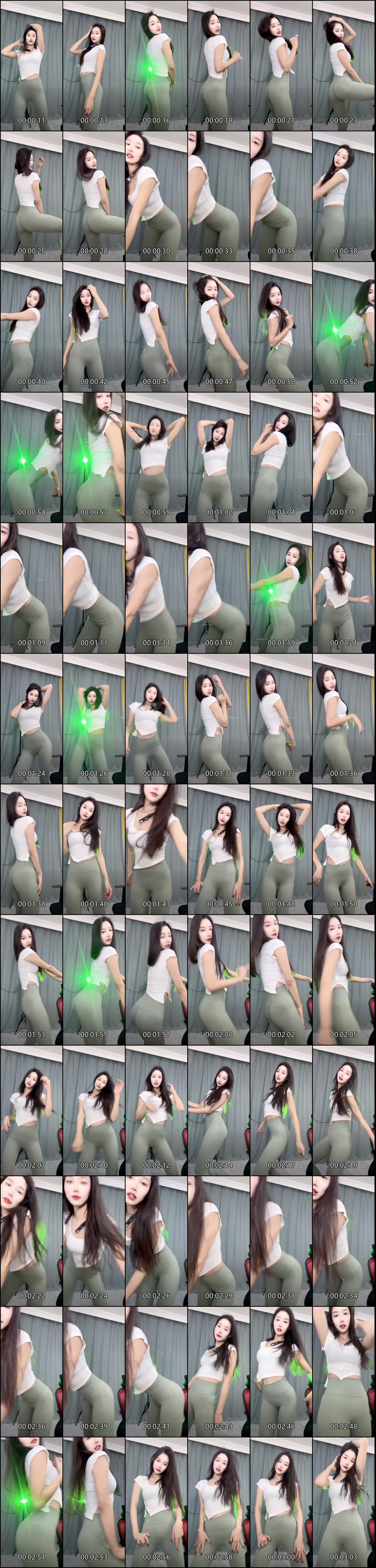 快手小甜甜瑜伽裤热舞合集_动感摇摆魅力十足_1