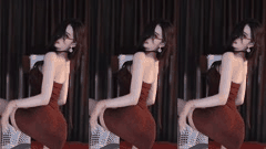 虎牙长腿兮兮热舞主播精彩PK多人赛合集_68