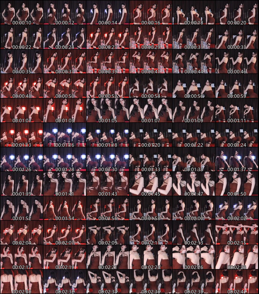 虎牙长腿兮兮热舞主播精彩PK多人赛合集_68